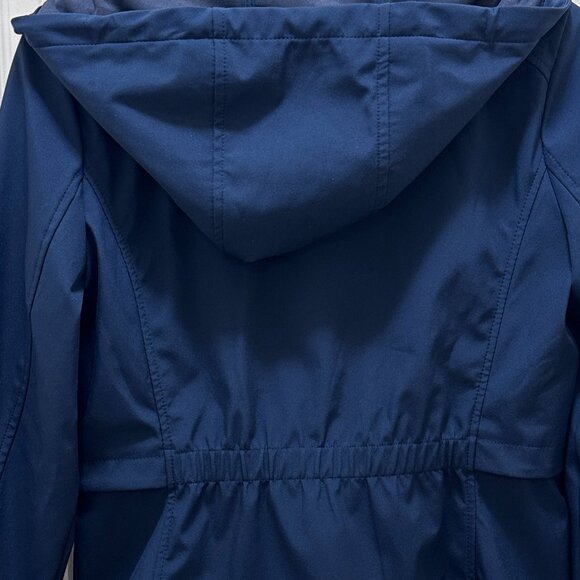 Tommy Hilfiger Women’s Lightweight Hooded Windbreaker Size S Blue Coastal (NEW) - Picture 12 of 13